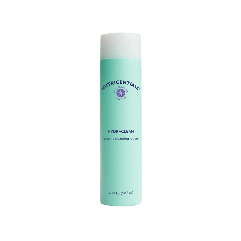 Nutricentials HydraClean Cleansing Lotion in aqua 150ml bottle