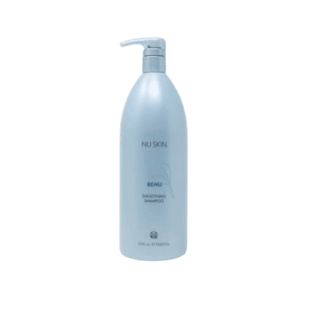 Nu Skin Renu Smoothing Shampoo 1000mL bottle with pump dispenser