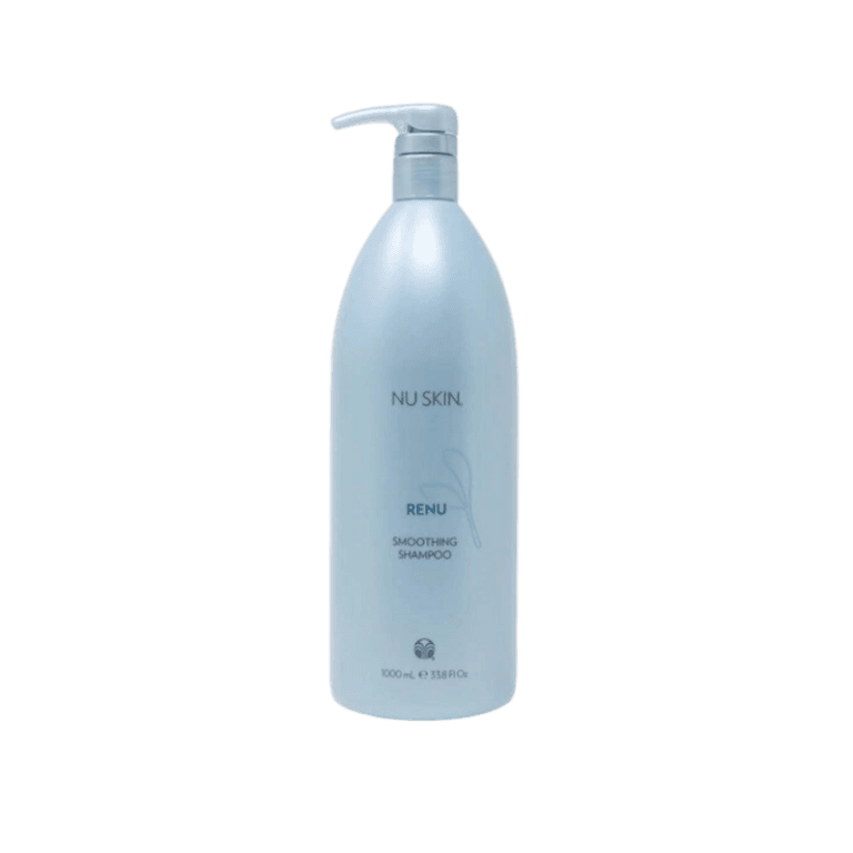 Nu Skin Renu Smoothing Shampoo 1000mL bottle with pump dispenser